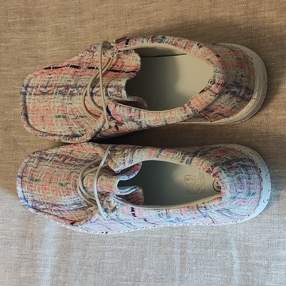 WOMEN: PINK CONFETTI SLIP-ON SHOES - Picture 11 of 15